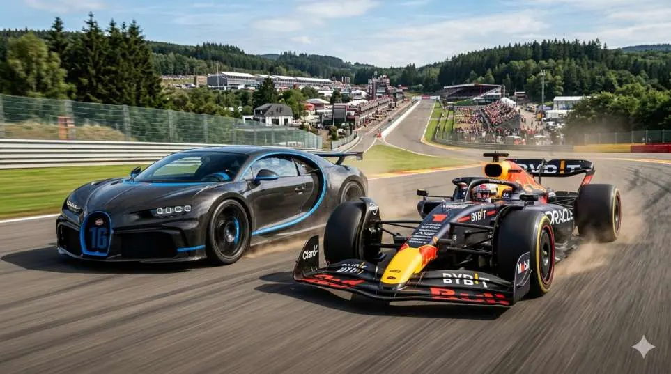 Is Bugatti Faster Than F1? Let's Settle This Fight